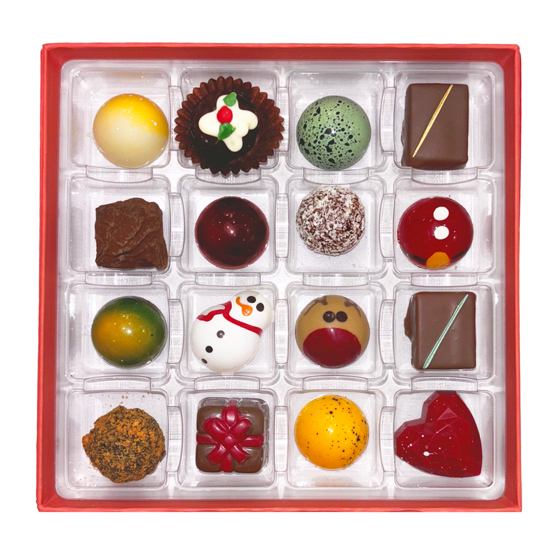 Christmas Chocolate Gift Box - 16pc
