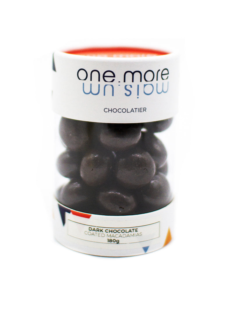 Dark Chocolate Coated Macadamias