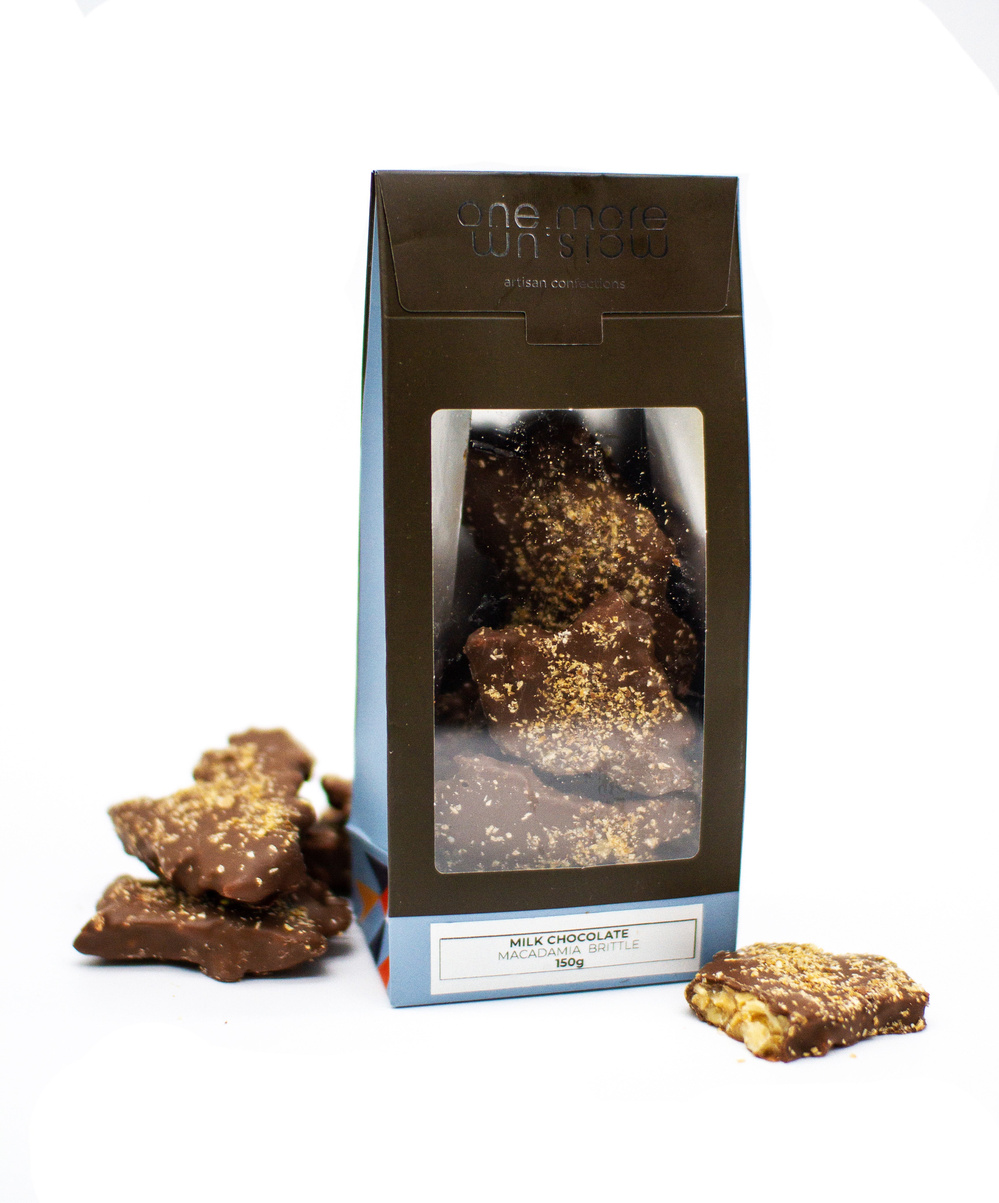 Milk Chocolate Macadamia Brittle one more chocolate