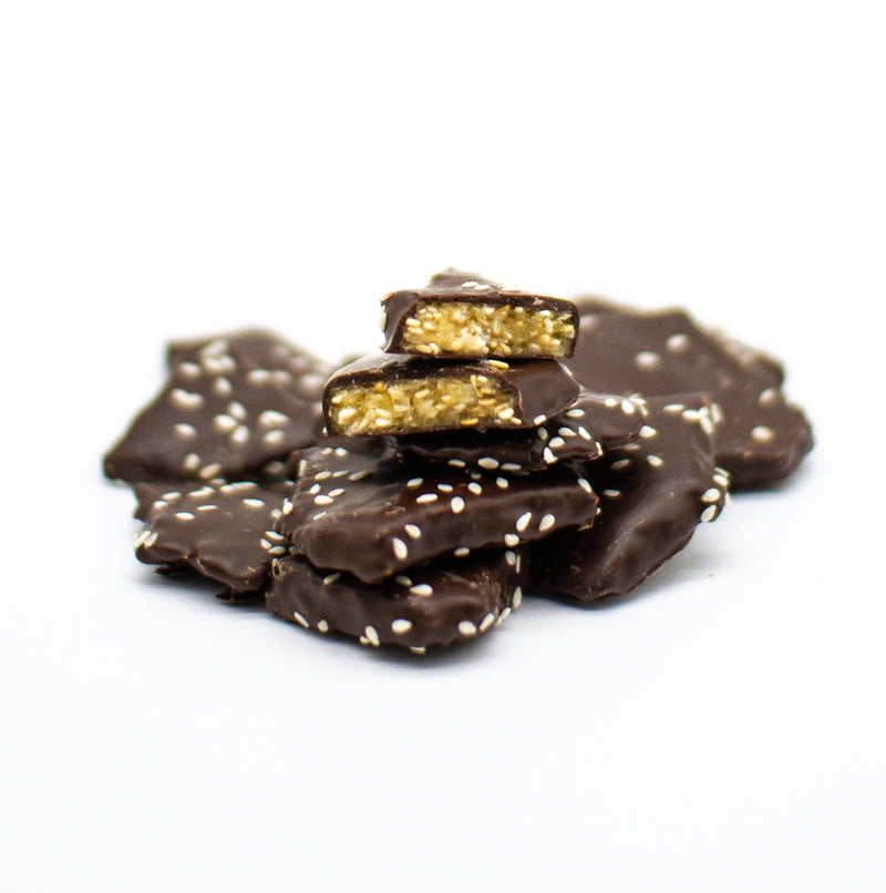 Dark Chocolate Sesame Brittle
